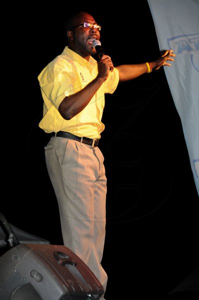 Winston Sill / Freelance Photographer
The Kingston and St. Andrew Corporation (KSAC) presents Gospel On The Waterfront, "Reclaiming Kingston for Christ", held on Ocean Boulevard, Donwtown on Thursday night March 28, 2013.
