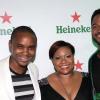 Winston Sill/Freelance PhotographerHeineken Inspire, Be A Star result Show and Party, held at  Fort Rocky, Port Royal on Saturday night October 5, 2013. Here are Kamal Powell (left), Public Relations Brands Manager; Nasha Douglas (centre), Heineken, BrandManager; and Imru James (right), Assistant Brand Manager, Heineken.