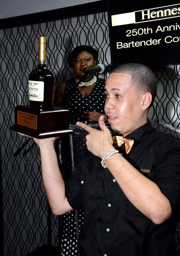 Winston Sill/Freelance Photographer
Hennessy 250th Anniversary Bartender Competition Finale, held at J. Wray and Nephew Head Office, Dominica Drive, New Kingston on Thursday night January 29, 2015.