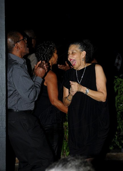 Winston Sill / Freelance Photographer
Justice Hillary Phillips celebrates her Birthday with Family and Friends with a party, held at Puls8, Trafalgar Road on Sundaynight March 3, 2013. Here are Justice Seymour Panton (left); and Justice Phillips (right) dancing.