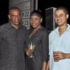 Janet Silvera Photo
 
From L- Audley Quarrie, Patrique Goodall and Nicholas Shaw share lens time at the unveiling of ATL Autohaus' 2012 Honda CRV at their Bogue industrial centre in Montego Bay last Thursday night