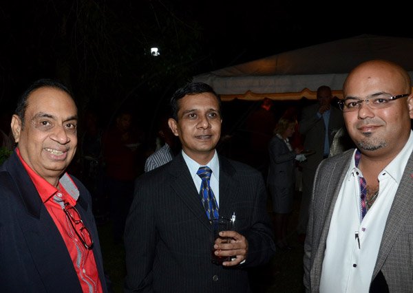Winston Sill/Freelance Photographer
India High Commissioner Pratap Singh  celebrates the 66th  Republic Day of India with a Reception, held at India House, East Kings House Road on Monday night January 26, 2015.