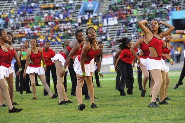 Ricardo Makyn/Staff Photographer
Performances at the openning Ceremony for  t the Boys and Girls Championships at the National Stadium on Friday 30.3.2012