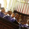 Gladstone Taylor / Photographer

Kingston College Chapel Choir - Service of thanksgiving for the life of Ivan "wally" Johnson held at the Holy Trinity Cathedral Yesterday