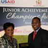 Winston Sill/Freelance Photographer
Junior Achievement Jamaica (JAJ) Champions for Youth Awards Banquet, held at the Terra Nova All-Suite Hotel, Waterloo Road on Thursday May 30, 2013.