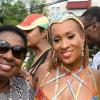 Jermaine Barnaby/Freelance Photographer
From left Olivia Grange, Allison Hinds and Julianne Lee at Jamaica carnival road march on Sunday April 23, 2017.