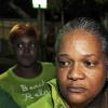 --  business social -- 

Gladstone Taylor / Photographer
Sharon Hay-Webster's citizenship status is now moot. She was among the losers on Thursday night even after switching parties. She is seen here at JLP headquarte on election night.