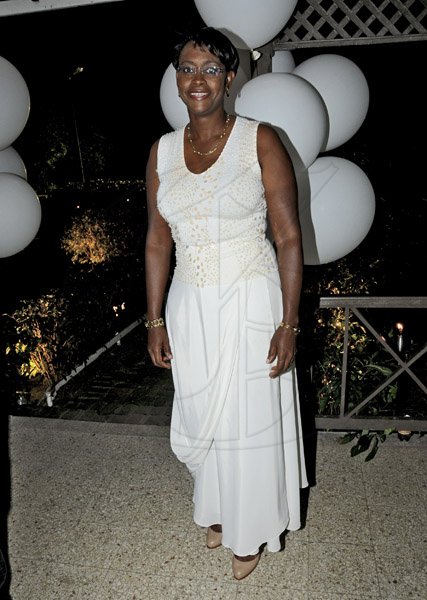 Winston Sill / Freelance Photographer
James Watson celebrates his 40th Birthday in fine style with family and friends with a party, held at Kingston Polo Club, Caymanas Estate on Saturday night November 24, 2012.  Here is Juliet Holness.