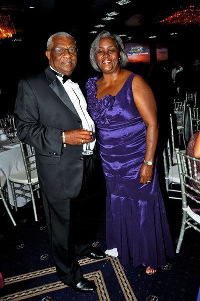 Winston Sill / Freelance Photographer
It was a happy birthday for Marva Christian and doting hubby Glen made sure she was never out of his sight for long.

The Civic Affairs Committee of the Jamaica Chambern of Commerce 30th annual Grand Charity Ball, held at the Jamaica Pegasus Hotel, New Kingston on Saturday night November 5, 2011.