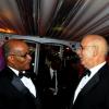 Winston Sill / Freelance Photographer
Chairman of the Civic Affairs Committee of the Jamaica Chamber of Commerce Sameer Younis (right) welcomes former Governor General Sir Kenneth Hall.

30th annual Grand Charity Ball, held at the Jamaica Pegasus Hotel, New Kingston on Saturday night November 5, 2011.