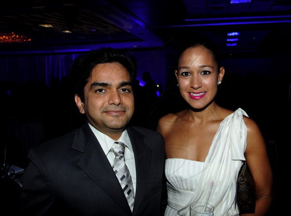 Winston Sill / Freelance Photographer
Jamaica Chamber of Commerce (JCC) 31st Annual Awards Ceremony, held at the Jamaica Pegasus Hotel, New Kingston on Thursday night March 21, 2013. Here are Amanda Thwaites (left); and Vinay Walia (right).