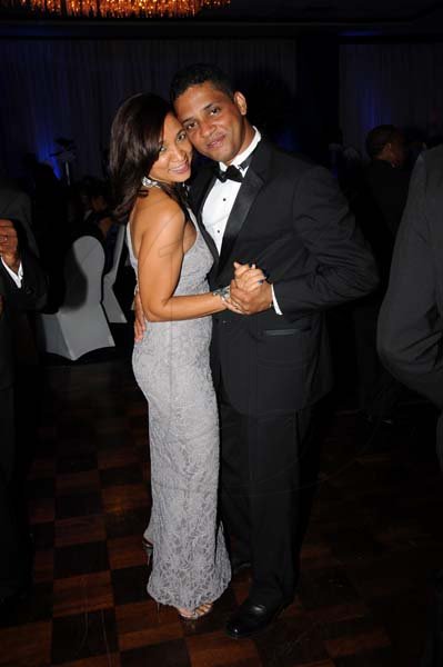 Winston Sill/Freelance Photographer
The Jamaica Chamber of Commerce (JCC) Civic Affairs Committee present its annual Grand Charity Ball, under the theme "Dream the Possible  Dream", held at the Jamaica Pegasus Hotel, New Kingston on Saturday night November 2, 2013. Here is Flow's Denise Williams and husband.