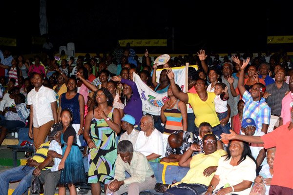 Winston Sill/Freelance Photographer
JCDC presents the Jamaica Gospel Song Competition 2014 Finals, held at Ranny Williams Entertainment Centre, Hope Road on Sunday night July 27, 2014.
