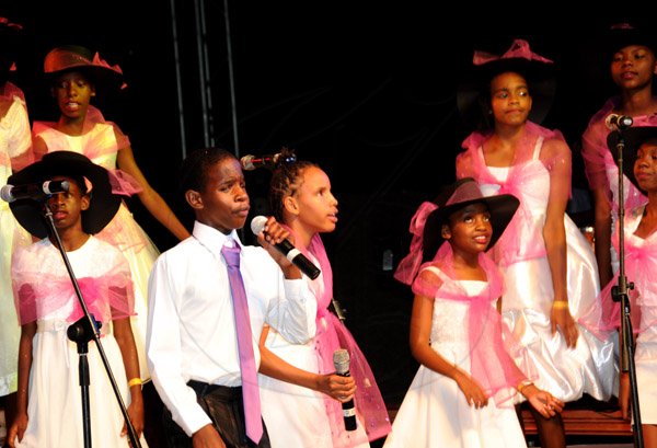 Winston Sill/Freelance Photographer
Jamaica Cultural Development Commission (JCDC)/ Grace Tropical Rhythms presents "Jamaica Children's Gospel Song Finals", held at Ranny Williams Entertainment Centre, Hope Road on Sunday night May 26, 2013.