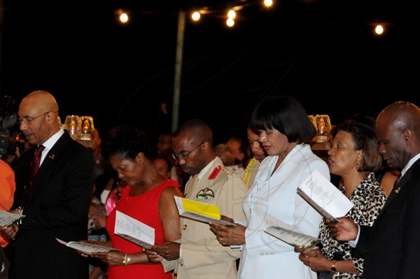 Winston Sill / Freelance Photographer
The Jamaica Defence Force (JDF) annual Carol Service in the Open Air, held at Up Park Camp on Tuesday night December 11, 2012.