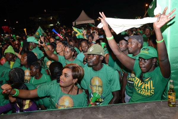 Ian Allen/Photographer
Jamaica Labour Party(JLP) Mass meeting in Old Harbour, St.Catherine.