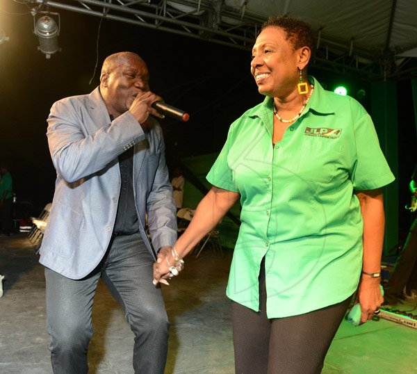 Ian Allen/Photographer
Jamaica Labour Party(JLP) Mass meeting in Old Harbour, St.Catherine.