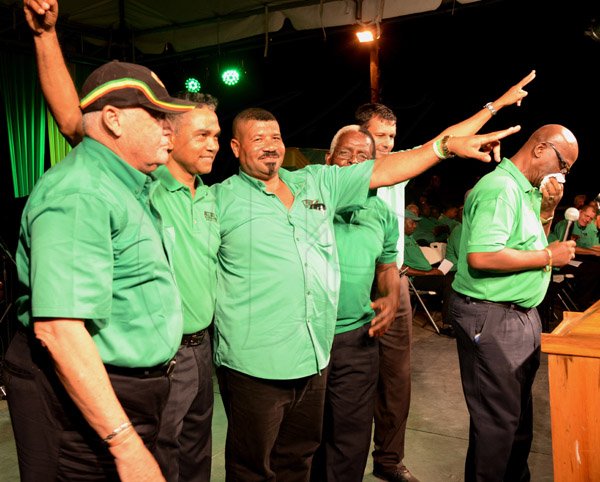 Ian Allen/Photographer
Jamaica Labour Party(JLP) Mass meeting in Old Harbour, St.Catherine.