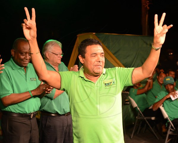 Ian Allen/Photographer
Jamaica Labour Party(JLP) Mass meeting in Old Harbour, St.Catherine.