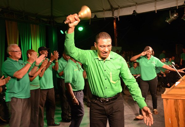 Ian Allen/Photographer
Jamaica Labour Party(JLP) Mass meeting in Old Harbour, St.Catherine.