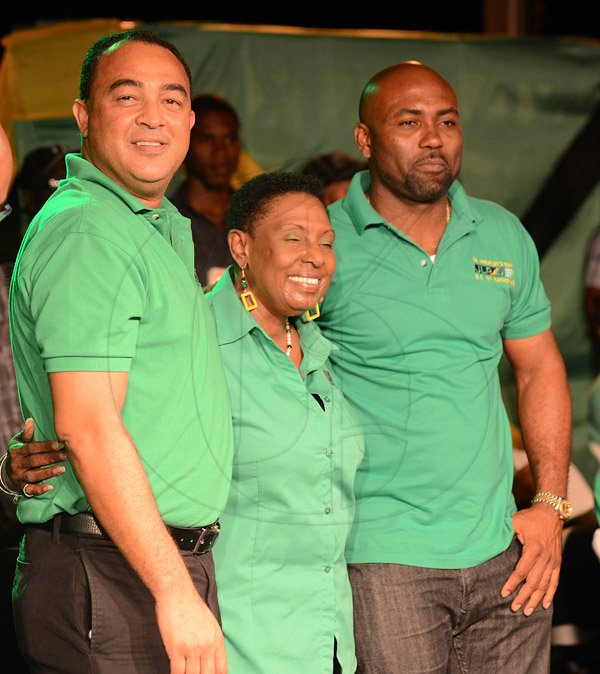 Ian Allen/Photographer
Jamaica Labour Party(JLP) Mass meeting in Old Harbour, St.Catherine.