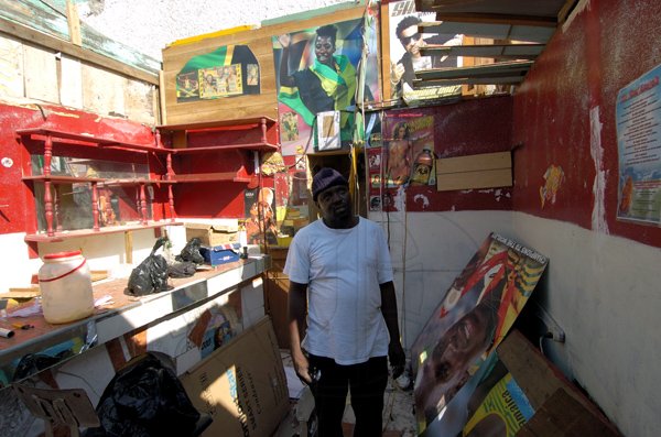 Ricardo Makyn/Staff Photographer.
Vendors at Jubilee Market in Down Town Kingston packing up their goods to move out due to work that is going to be done on the Market on Tuesday 1.2.2011.