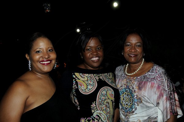 Winston Sill / Freelance Photographer
Prudence Kidd-Deans celebrates her 60th Birthday Party with Family and Friends, held at Churchill Avenue on Saturday night October 13, 2012 Here are Trudy Deans (left); Charmaine Anderson (centre); and Dawn Heron (right).