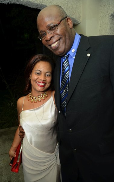 Rudolph Brown/Photographer
BUSINESS
Leighton McKnight of Partner of PricewaterhouseCoopers (PWC), Jamaica pose with Melaine Willams at the Kiwanis Club of New Kingston Installation Banquet for the incoming President Lola Chin Sang for 2012 -2013, officers and Board of Directors at the Terra Nova Hotel in Kingston on Wednesday, October 10, 2012