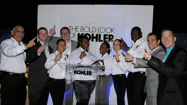 Winston Sill/Freelance Photographer
Tile City and Home Centre presents the Launch of Kohler, held at CPU Complex, Lady Musgrave Road on Wednesday night July 17, 2013.