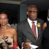 Rudolph Brown/Photographer
Rion Hall and his wife Viviene, (left) chat with Andrea Francis JP at the Lay Magistrates Association of Jamaica (Kingston Chapter) Annual Banquet at the Wyndam Kingston Hotel on Saturday, September 24-2011