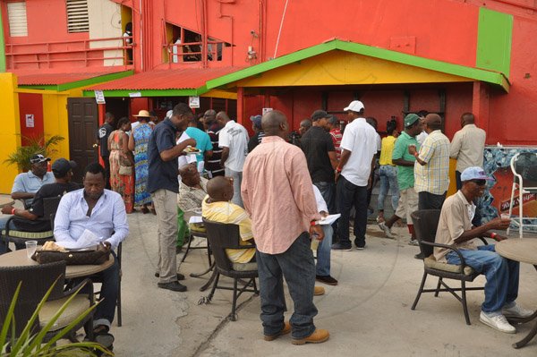 Jermaine Barnaby/Phohotgrapher
Scenes during the LPAzar opening of restaurant at Caymanas Park on Saturday May 30, 2015.