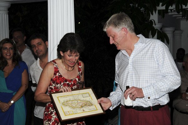 Winston Sill / Freelance Photographer
Robert MacMillan host reception for outgoing British high Commissioner.