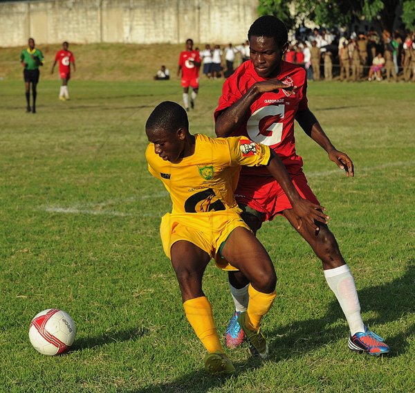 Ian Allen/Photographer
Campion College versus Excelsior High in Manning Cup Football. Excelsior won 12-0.