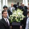 Rudolph Brown/Photographer
Grandchildren of Mayer Michael Matalon carry the casket of their grandfather at the service of thanksgiving for the Mayer Michael Matalon at the Synagogue on duke Street in Kingston on Monday, February 6-2012