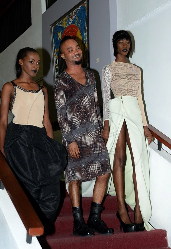 Winston Sill/Freelance Photographer
Saint International presents The International Mecca of Style Fashion Show, held at the National Gallery, Downtown, Kingston on Saturday night May 23, 2015.