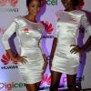 Winston Sill / Freelance Photographer
Digicel and Huawei presents the launch of the new Huawei Media Pad, held at Devon House, Hope Road on Monday night November 12, 2012. Here are Joanna Sadler (left); and Chanique James (right).