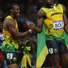 Ricardo Makyn/Staff Photographer
Yohan Blake and Usain Bolt.