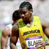 Ricardo Makyn/Staff Photographer
Yohan Blake reacts after competing in the men's 100 metres heats at the Olympic Games, at the London Olympic Stadium.