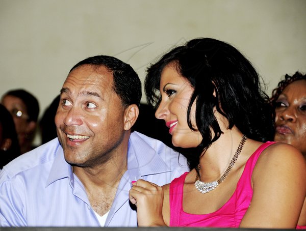 Winston Sill / Freelance Photographer
Miss Jamaica World Grand Coronation Show 2012, held at the Jamaica Pegasus Hotel, New Kingston on Sayturday night June 23, 2012. Here are Robert Richards (left); and Kerry?? Bayliss (right).