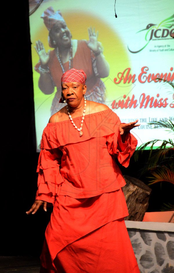 Winston Sill/Freelance Photographer
JCDC  presents An Evening With Miss Lou Concert, held at Louise Bennett Garden Theatre, Hope Road on Sunday evening September 7, 2014..