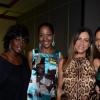 Winston Sill/Freelance Photographer
Miss Jamaica World 2014 Elimination Show, held at the Jamaica Pegasus Hotel, New Kingston on Saturday night May 31, 2014.Here are Joan McDonald (left); Ayisha Ricahrds (second left); Bernadette Matalon (second right); and Dr. Kurdell Espinosa (right).