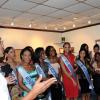 Winston Sill/Freelance Photographer
The Gleaners Managing Director Christopher Barnes addresses the Miss Jamaica World  beauties and the GSAT scholars inside the boardroom at our North Street offices.