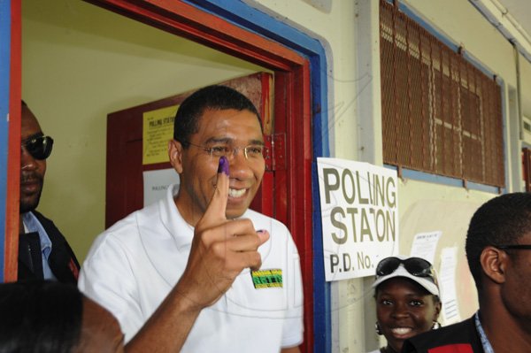 Gladstone Taylor/Staff Photographer

Mona  High Polling Station/counting center for the constituency of St Andrew Eastern.