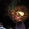 Ricardo Makyn/Staff Photographer.
Hundreds of Jamaicans flocked to the waterfront, downtown Kingston on Friday night to welcome the new year. here, some state at the fireworks which were on display at midnight.