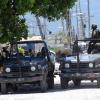 Ricardo Makyn/Staff Photographer.
Curfew in the New Lands community of Portmore on Monday 28.6.2010.