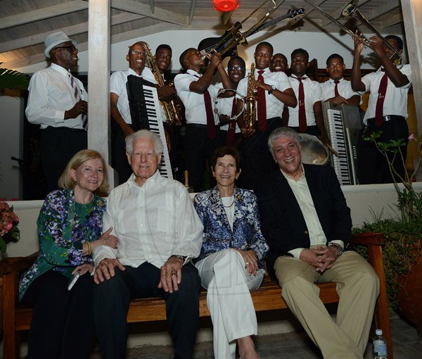Oliver Clarke hosts former USA Ambassadors to Jamaica