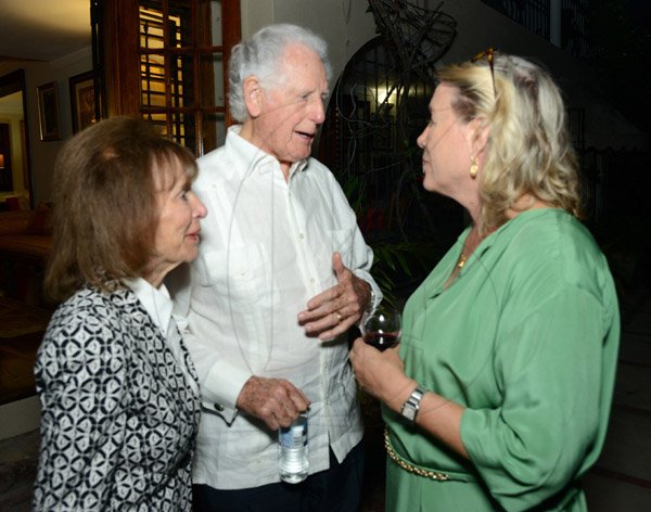 Oliver Clarke hosts former USA Ambassadors to Jamaica