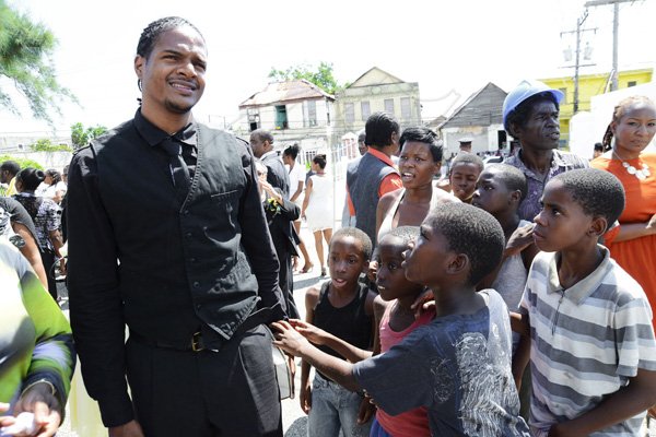 Rudolph Brown/Photographer
Service of thanksgiving for the 140th Anniversary of the City of Kingston and The Achievements of the London 2012 Olympians and Paralympians " Repairing the Breach, Restoring the Treasure" at the East Queen Street Baptist Church on East Queen Street in Kingston on Sunday, October 14, 2012