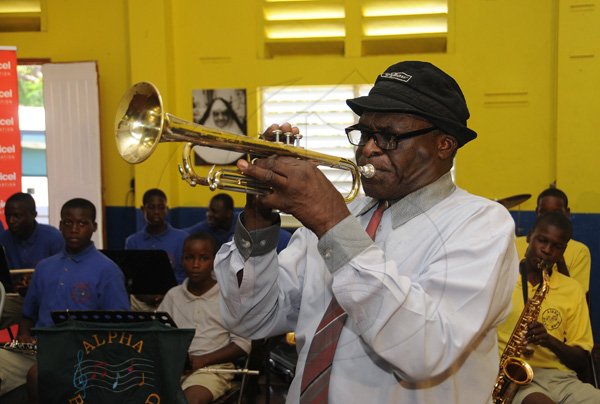 Gladstone Taylor / Photographer

Royal Philharmonic Orchestra visits Alpha boys home yesterday morning