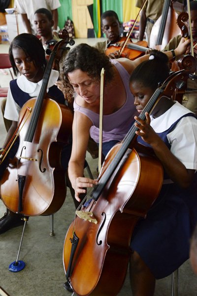 Rudolph Brown/Photographer
Royal Philgarmonic Orchestra Workshop at Kingston College in Kingston on Wednesday, September 12-2012